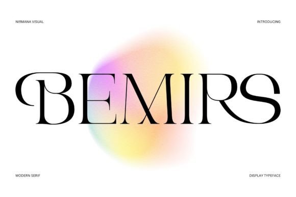 Bemirs: The Renaissance-Inspired Display Typeface for Modern Editorial Design