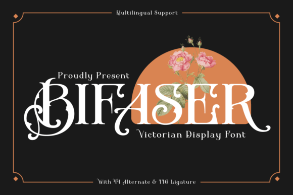 Bifaser: The Premium Display Font for Handmade Labels and Signs