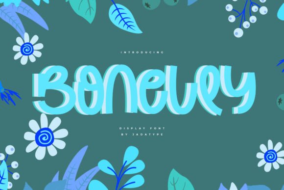 Bonelly: The Playful Display Typeface for Modern Editorial Design