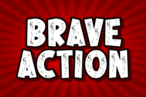 Brave Action: The Bold Typeface That Elevates Handmade Brands