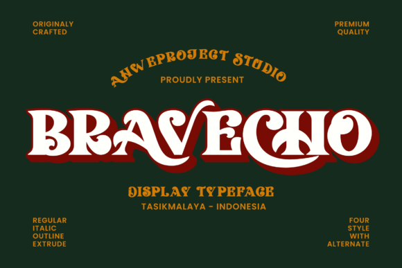 Bravecho: The Serif Display Font That Transformed My Brand Identity