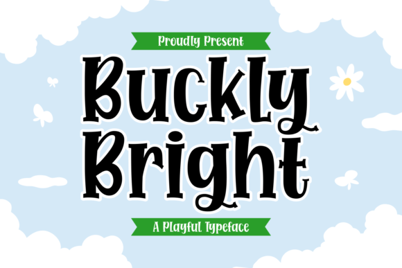 Buckly Bright: A Playful Handwritten Display Font for Creative Brands