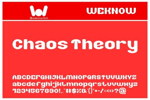 Chaos Theory: A Premium Display Font for Bold Brand Identity