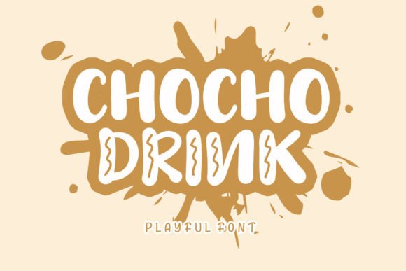 Chocho Drink: The Creative Typeface for Standout Branding