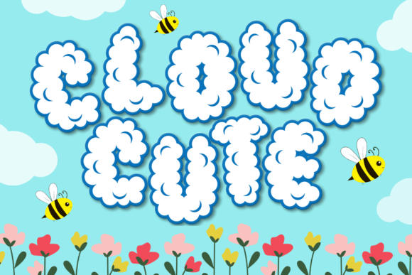 Cute Cloud: The Perfect Display Font to Elevate Your Brand Identity
