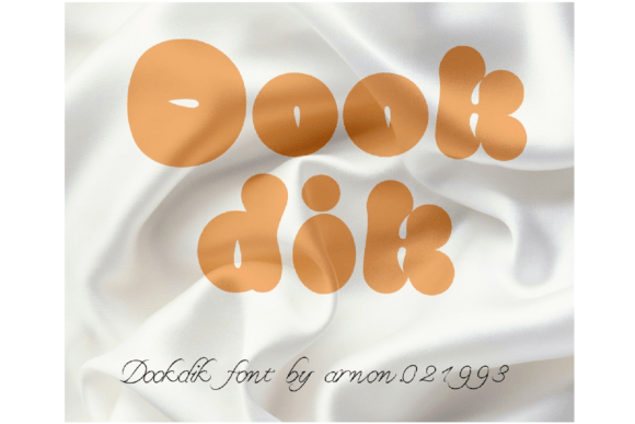 Dookdik Typeface Review: A Playful Display Font for Creative Branding