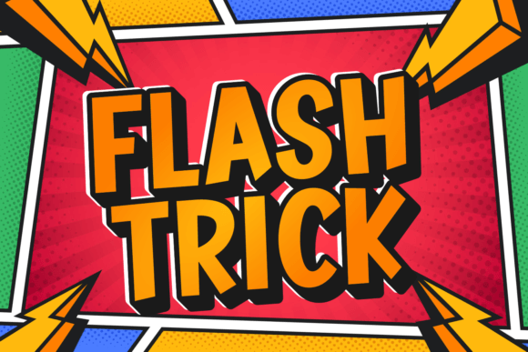 Flash Trick: The Bold Typeface That Transformed My Brand Identity