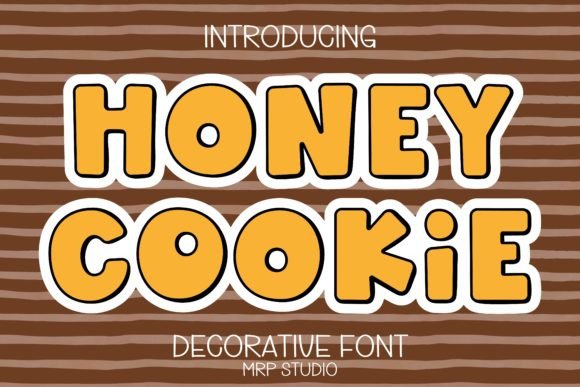 Honey Cookie: A Playful Display Font for Engaging Campaigns