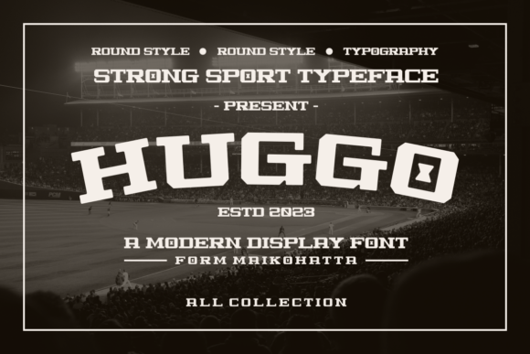Huggo: The Display Font That Gives Small Brands Instant Personality