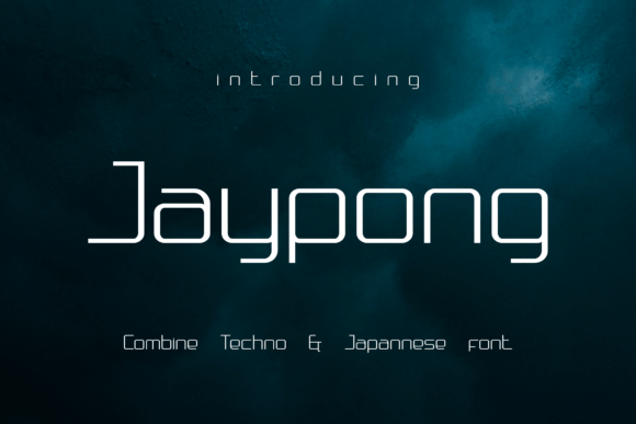 Jaypong: A Fresh Display Font for Modern Brand Identity