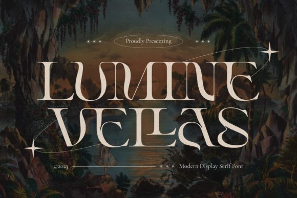 Lumine Vellas: The Modern Serif Font for Polished Digital Brands