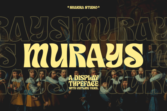 Murays: The Retro Display Typeface for Scroll-Stopping Campaigns