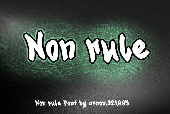 Non Rule: The Modern Display Font for Editorial Design
