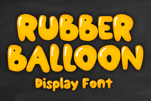 Rubber Balloon: The Playful Typeface That Elevates Your Brand