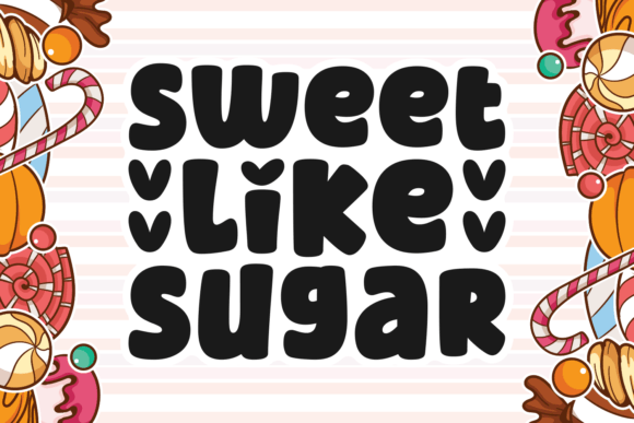 Sweet Like Sugar: The Bold Display Font That Elevates Digital Branding