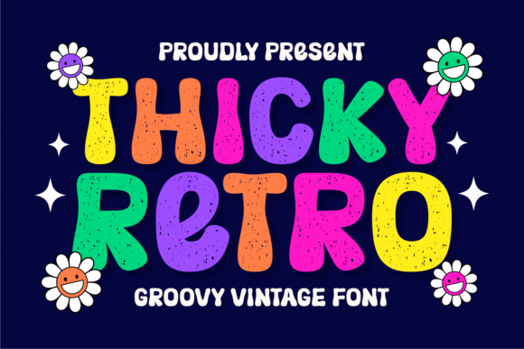 Thicky Retro: The Perfect Typeface to Elevate Your Brand Identity