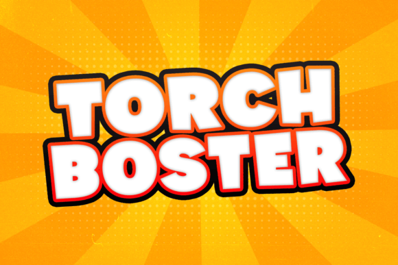Torch Boster Typeface Review for Bold Web Design