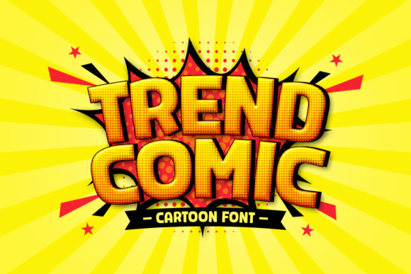 Trend Comic: The Bold Display Font for Modern Editorial Design