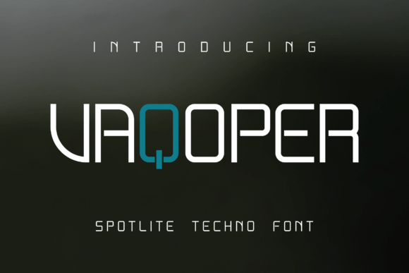 Vaqoper: The Thin Techno Typeface That Elevates Editorial Design