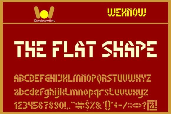Why The Flat Shape Is the Perfect Display Font for Editorial Design