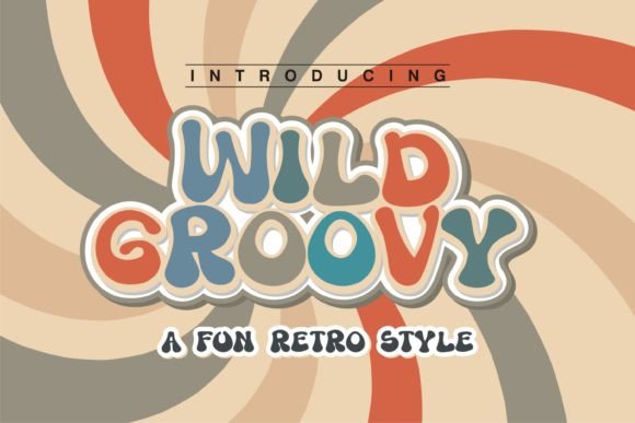 Wild Groovy: A Playful Display Typeface for Modern Web Design
