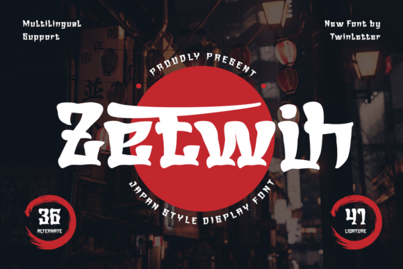 Zetwih: The Display Font That Elevates Campaign Visuals